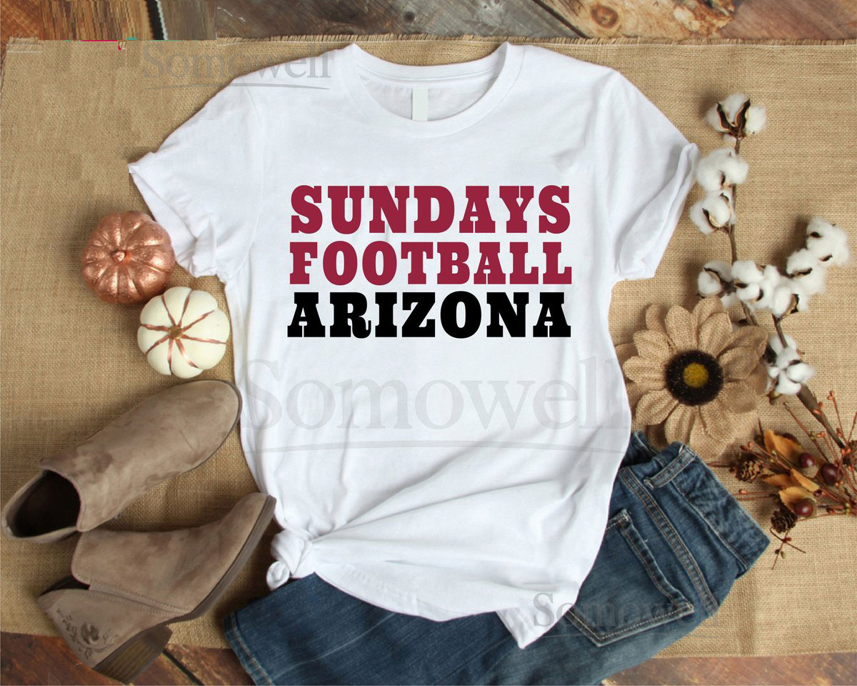 Arizona Cardinals Sundays Football Arizona Shirt Arizona Game Day Shirt Soft Cotton Shirt Quote Shirt Cardinals_46