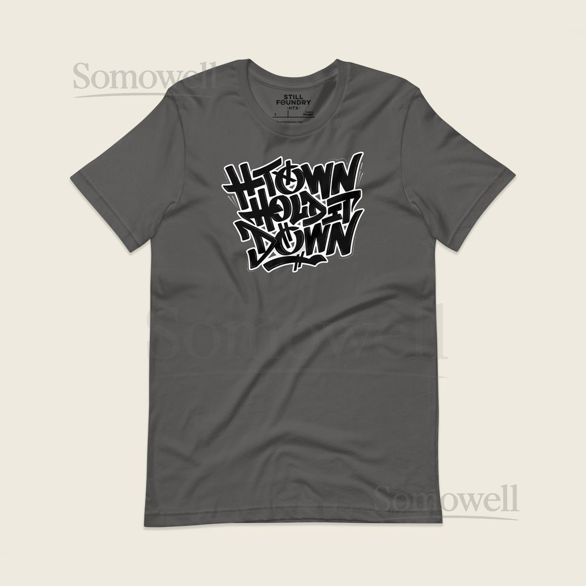 H-Town Hold It Down Houston Texas Mens T_401