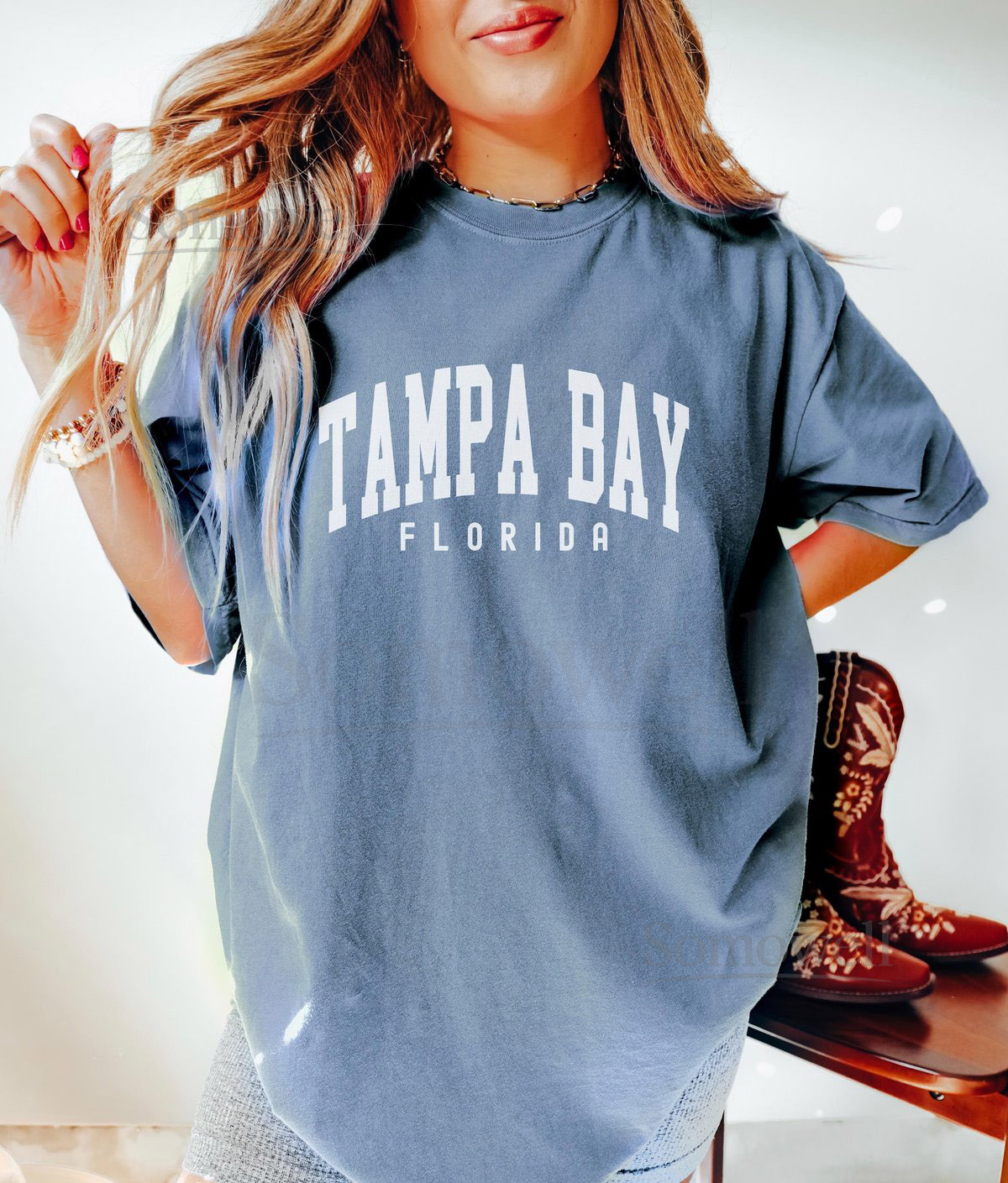 Tampa Bay Shirt Comfort Colors Tampa Bay Florida Shirt Tampa Bay gift Women's Football Sports TShirt Group Shirts Travel Gift_202