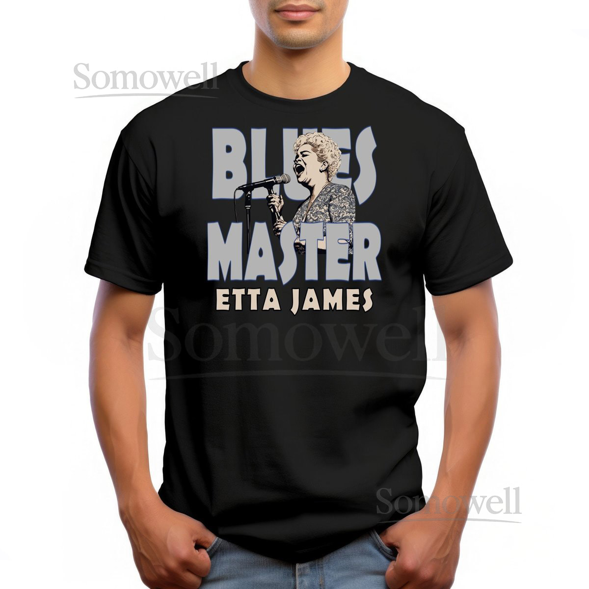 Etta James Blues Master T-Shirt Vintage Music Tee_156