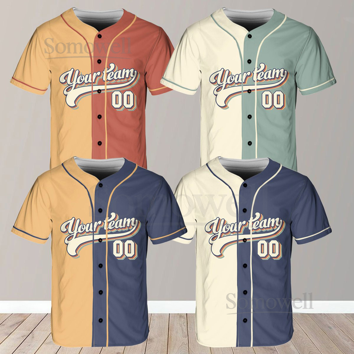 Personalized Team Name And Number Baseball Jersey Custom Baseball Jersey Shirt Baseball Jersey Uniform For Baseball Fans Baseball Lovers_418