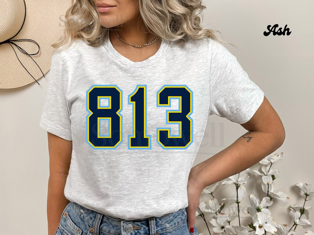 813 Tampa Bay Rays Area Code Devil Rays Tampa Baseball Jersey Bella Canvas Unisex Shirt_11