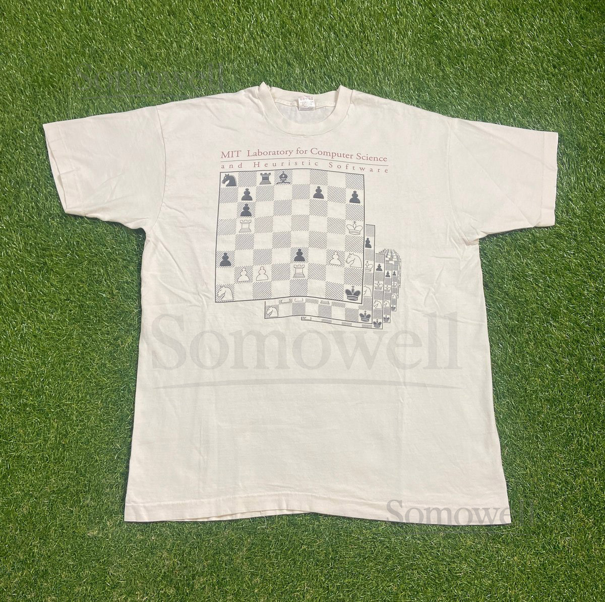 Vintage MIT Massachusetts Institute of Technology T Shirt Tee Made USA Size Xtra Large XL College University New England 1990s 90s_704