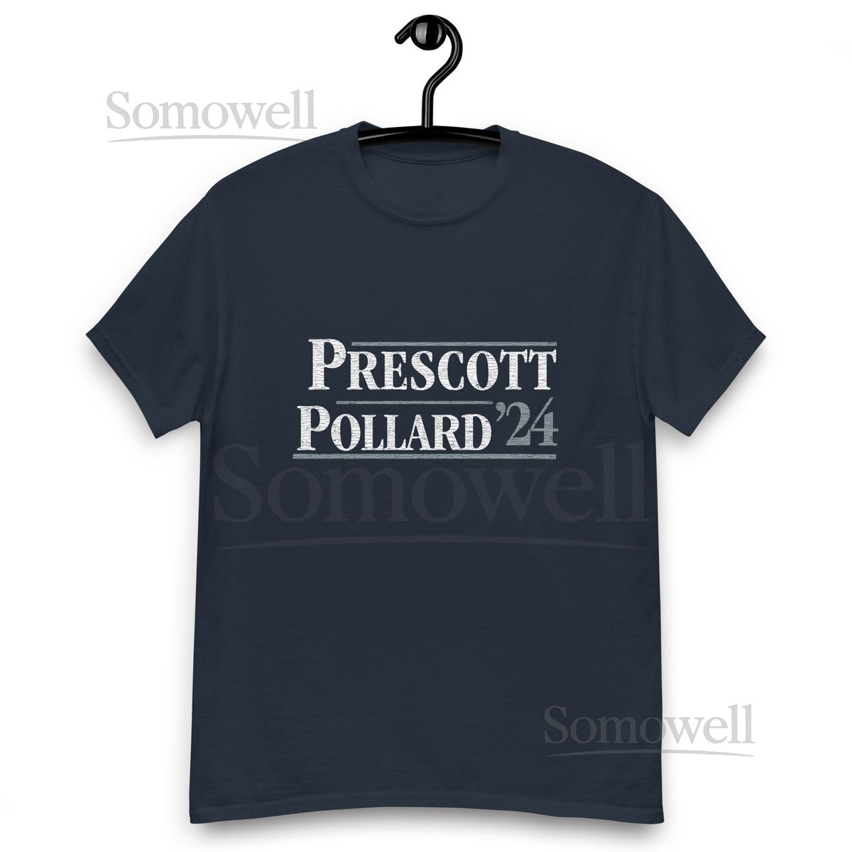 Dak Prescott Tony Pollard 2024 T-Shirt Dallas Cowboys Football Gift Funny Parody Reagan Bush_107