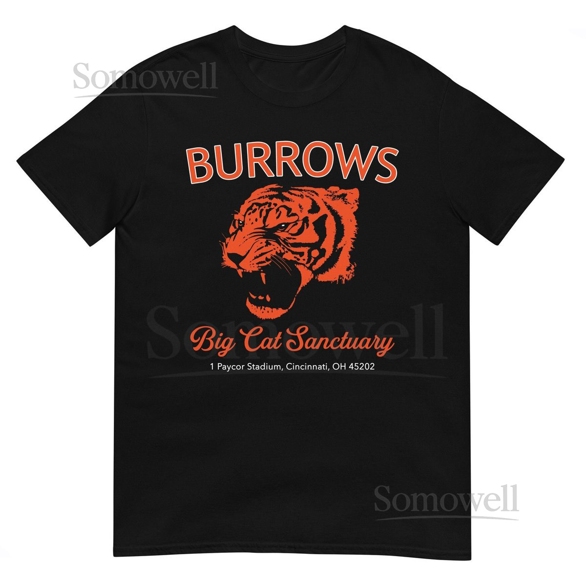 Joe Burrow Bengal T-Shirt Cincinnati Football Big Cat Sanctuary Tee Game Day Unisex Shirt_695