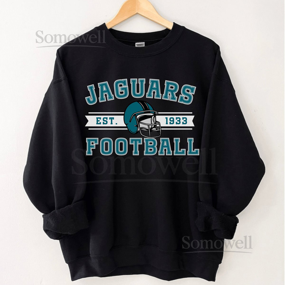Jacksonville Football Sweatshirt Jaguars Crewneck Vintage Style Jacksonville Sweatshirt Jacksonville Football Sweater Jaguars Swea_618