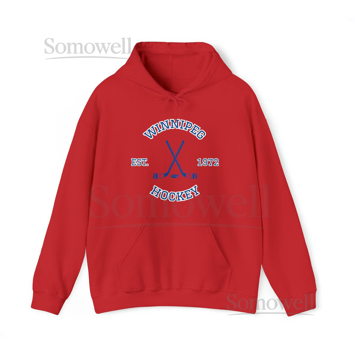Unisex Winnipeg Hockey Hooded Sweatshirt_593