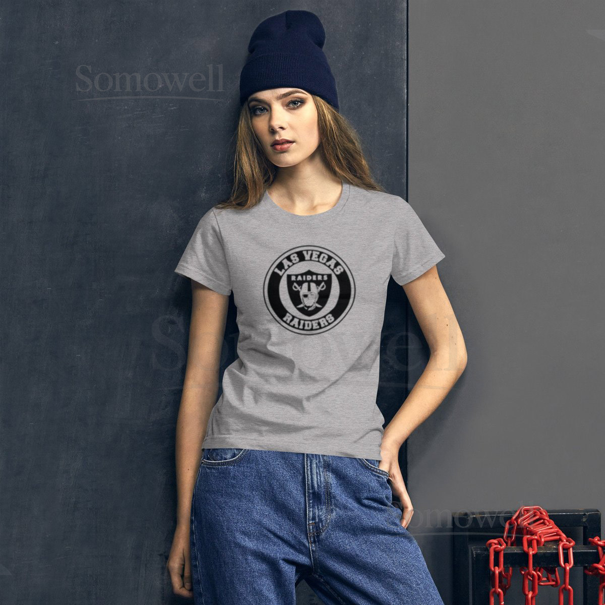 Las Vegas Raiders Women's short sleeve t-shirt_499