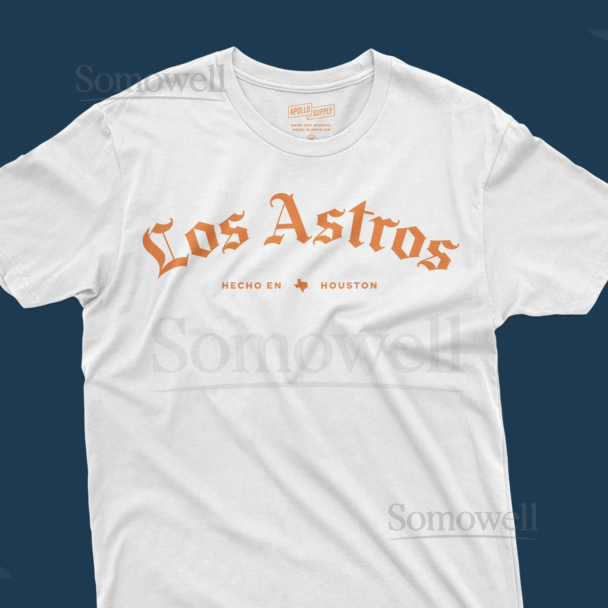 Los Astros T-Shirt Extra Colors Houston Astros Apparel Astros Gear H Town Houston Design Houston Baseball Houston_758