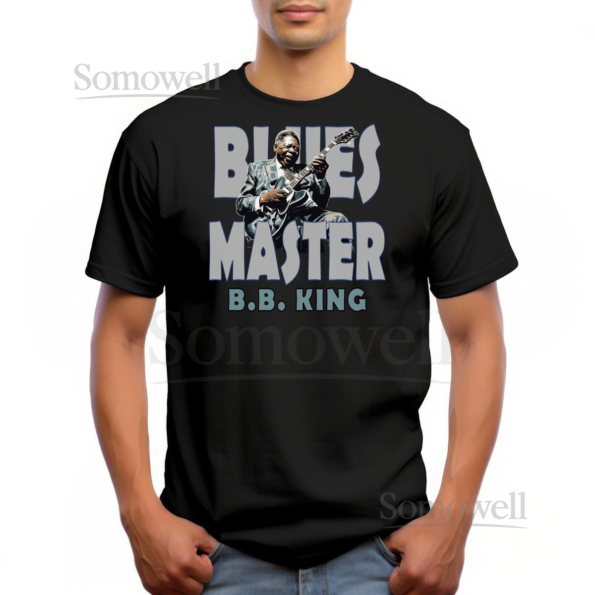 B.B. King Blues Master T-Shirt 100 Cotton Vintage Design_34
