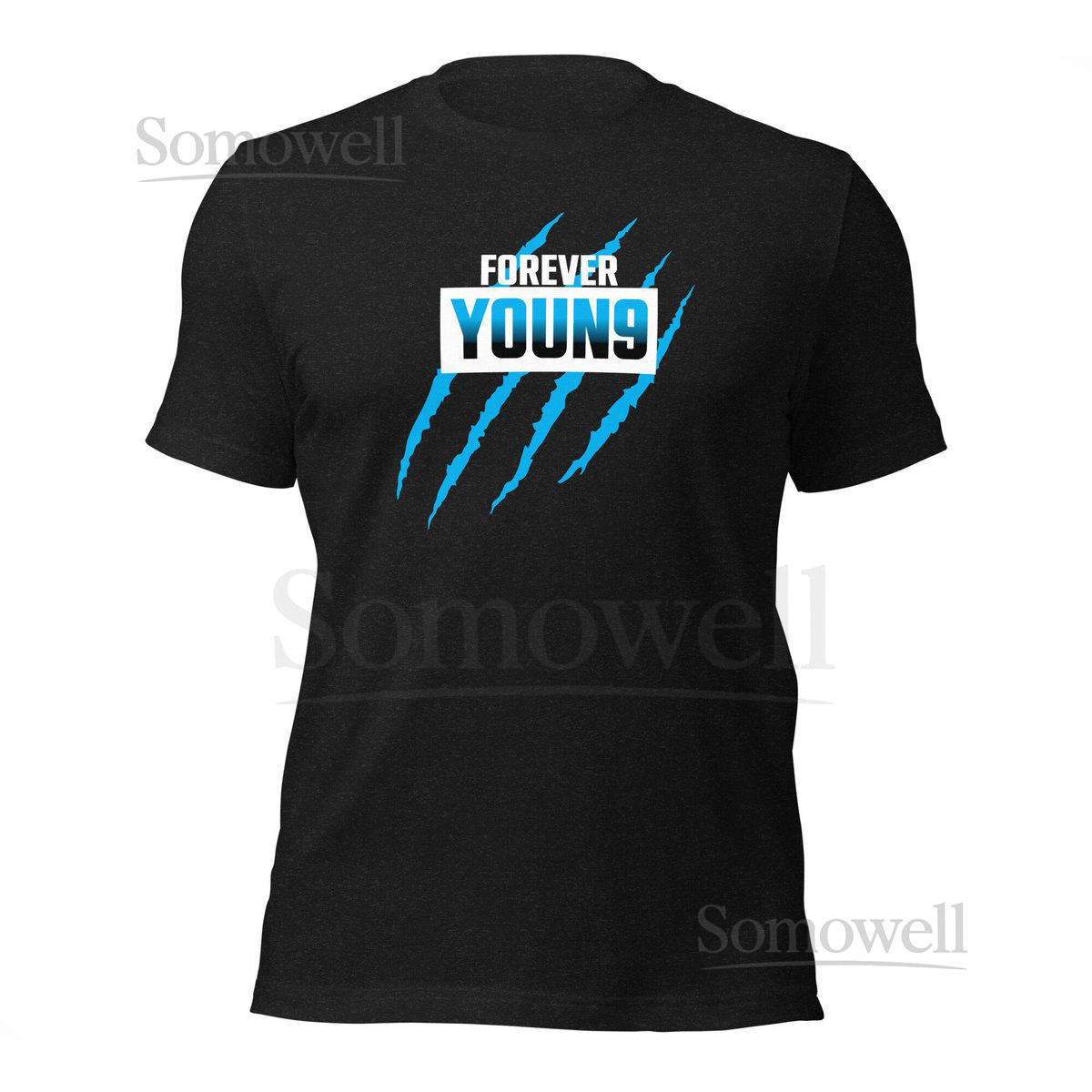Bryce Young Forever Young Unisex t-shirt Bella Canvas Carolina Panthers quarterback number 1 pick Alabama Crimson Tide - Keep Pounding_212