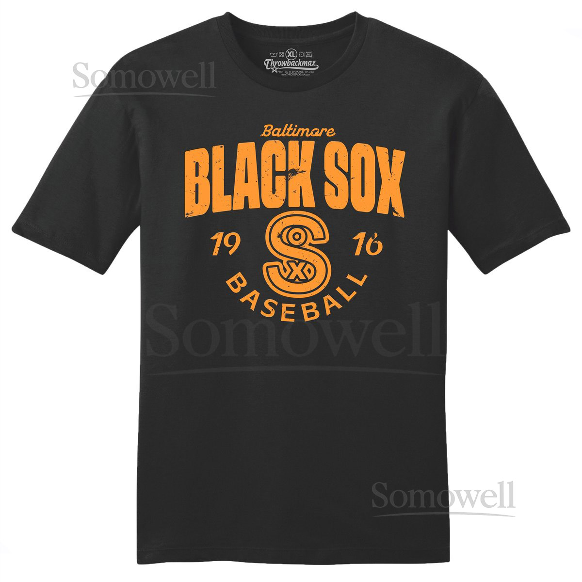 Baltimore Black Sox 1916 Tri-Blend Tee Vintage Baseball Shirt_44