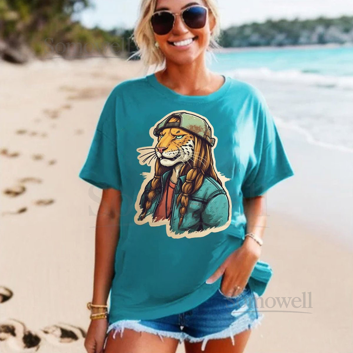 Jag Lawrence - Jacksonville Jaguars - Crew Neck - D_696