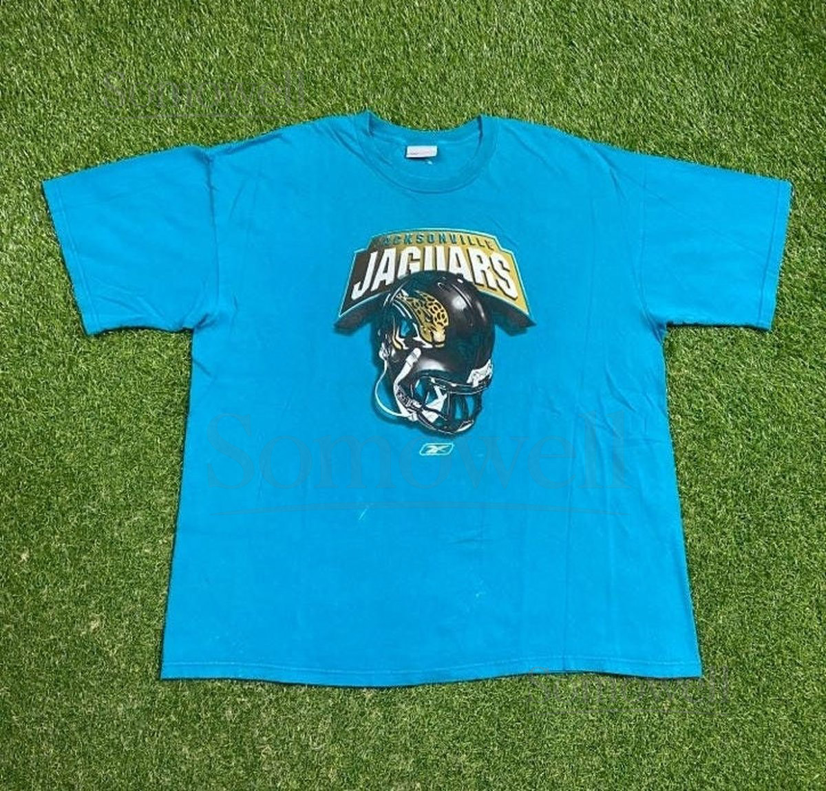 Vintage Jacksonville Jaguars T Shirt Tee Reebok Size XXL 2XL NFL Football Jax Florida 1990_1016