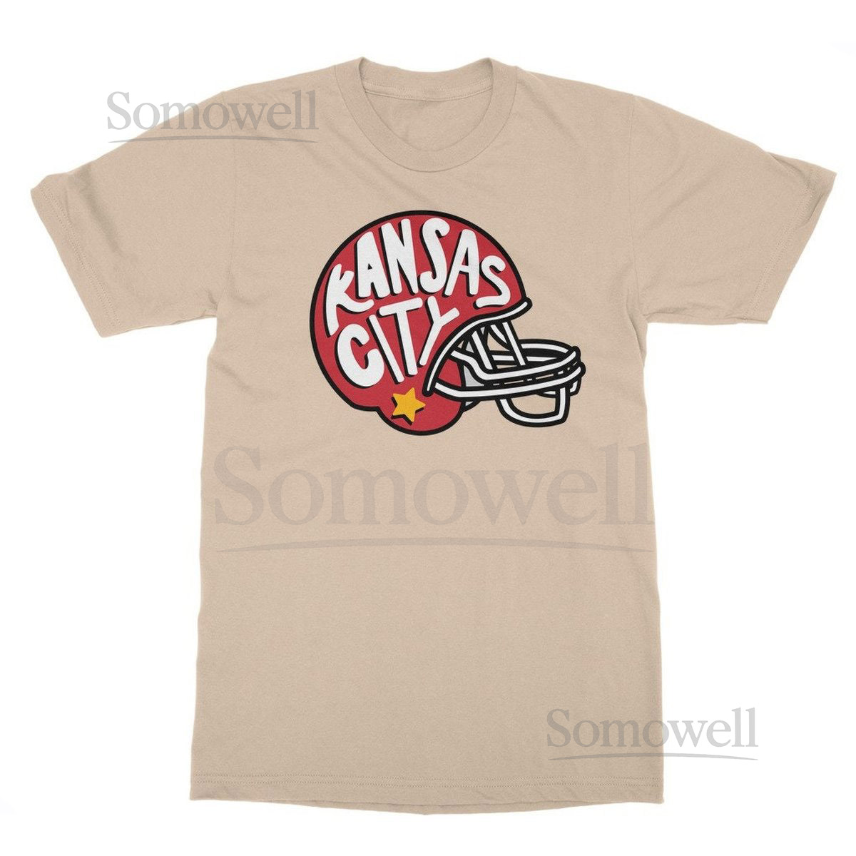 Kansas City Football Helemt t-shirt Unisex chiefs shirt Retro Football Tee Game Day Shirt Red Kingdom Cute Vintage Chiefs Shirt Gift_346