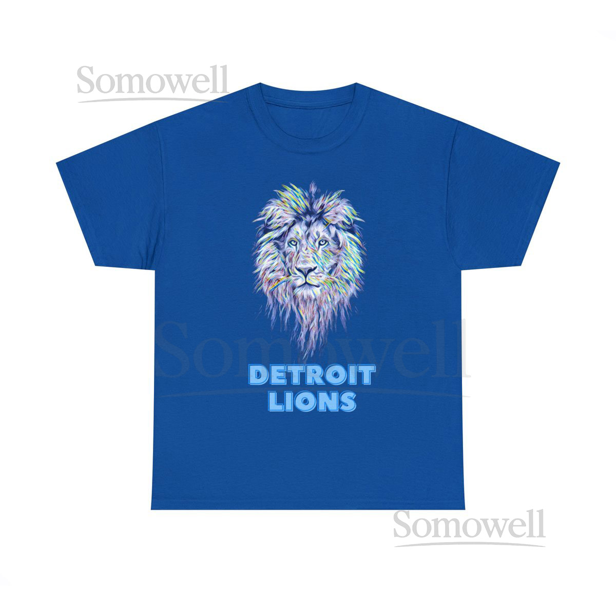 Unisex Heavy Cotton Tee - Detroit Lions_681