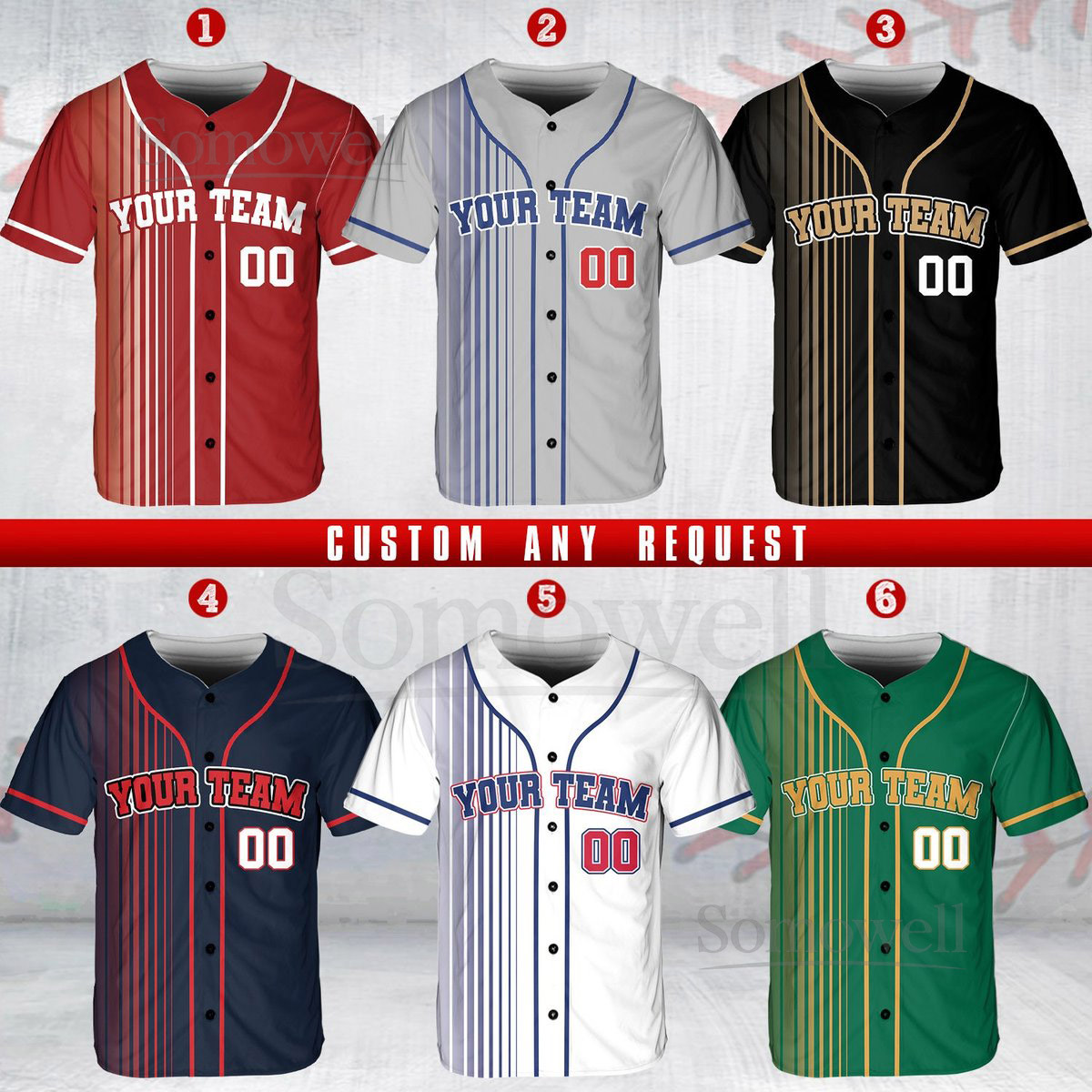 Personalized Team Name And Number Baseball Jersey Custom Baseball Jersey Shirt Baseball Jersey Uniform For Baseball Fans Baseball Lovers_422