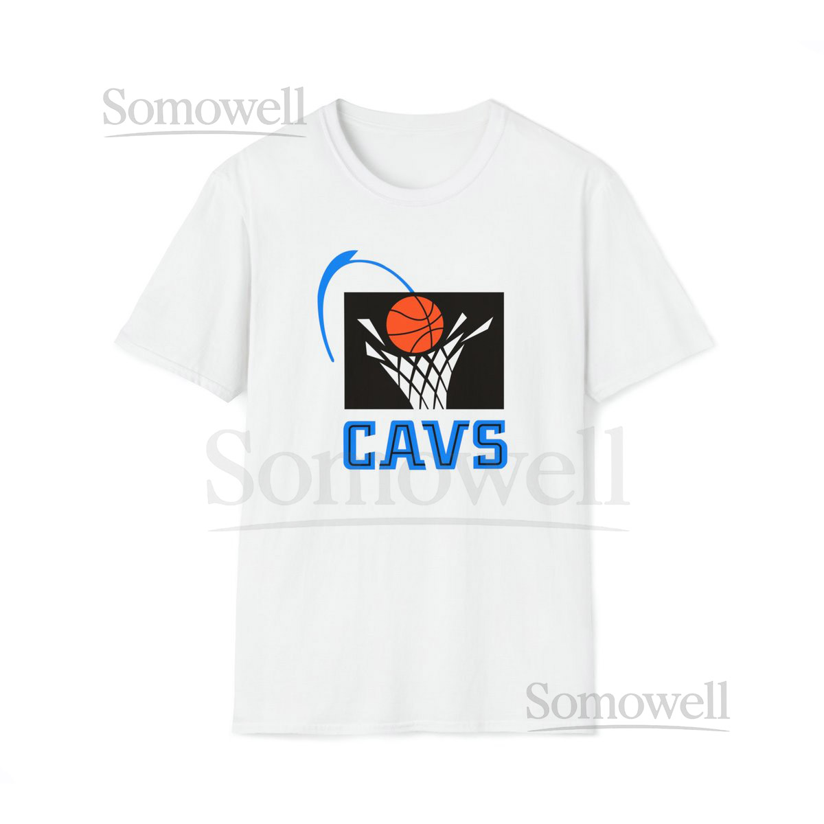 Cleveland Cavaliers Retro 94-03 Team Logo Tee_282