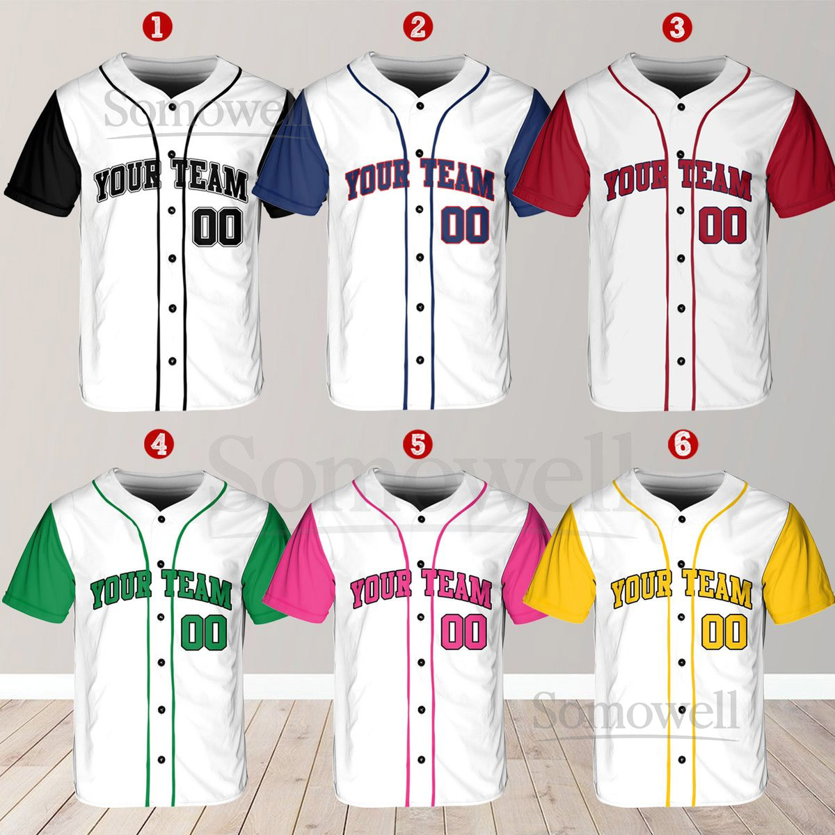 Personalized Team Name And Number Baseball Jersey Custom Baseball Jersey Shirt Baseball Jersey Uniform For Baseball Fans Baseball Lovers_424