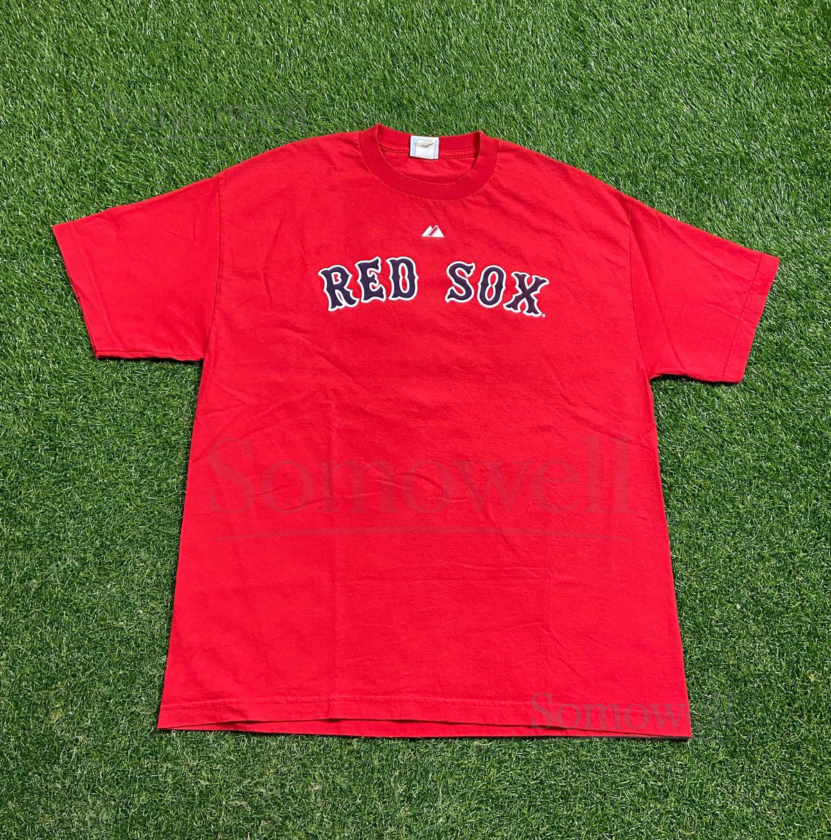 Vintage Boston Red Sox T Shirt Tee Majestic Size Xtra Large XL New England Massachusetts MLB Baseball Stadium 1990s 90s_679