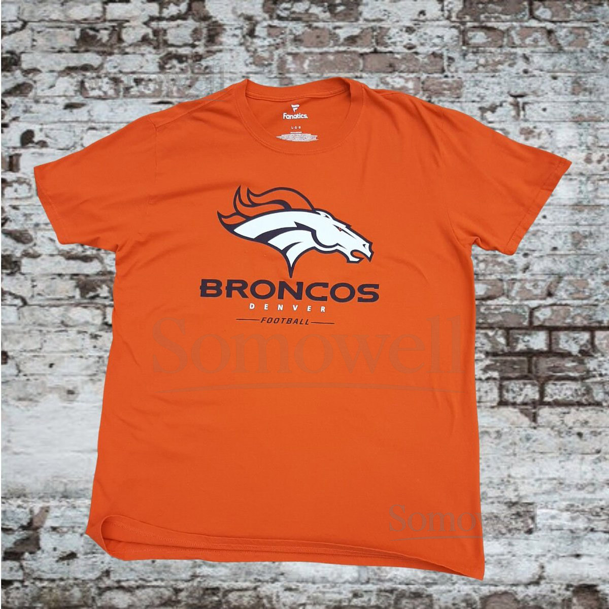Denver Bronchos T-Shirt. Large. Streetwear Sportswear American Football NFL National Football League Jersey Second Hand Preloved_290