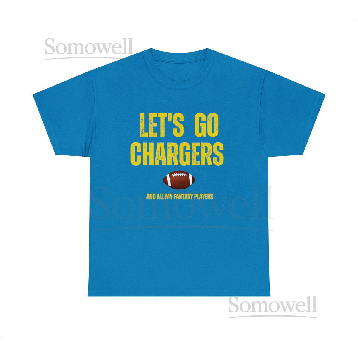 Let's go Chargers and all my Fantasy Players Unisex Heavy Cotton Tee_503