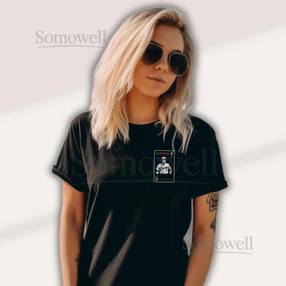 Brooks Robinson Memorial Baltimore Orioles T-Shirt Ace of 3rd base_235