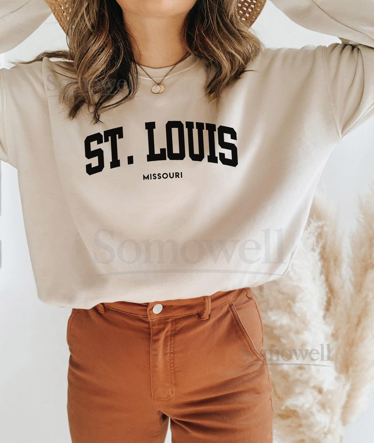 St Louis Sweatshirt Missouri Sweater St Louis Shirts St Louis Souvenir St Louis Gift Soft Unisex Crewneck_503