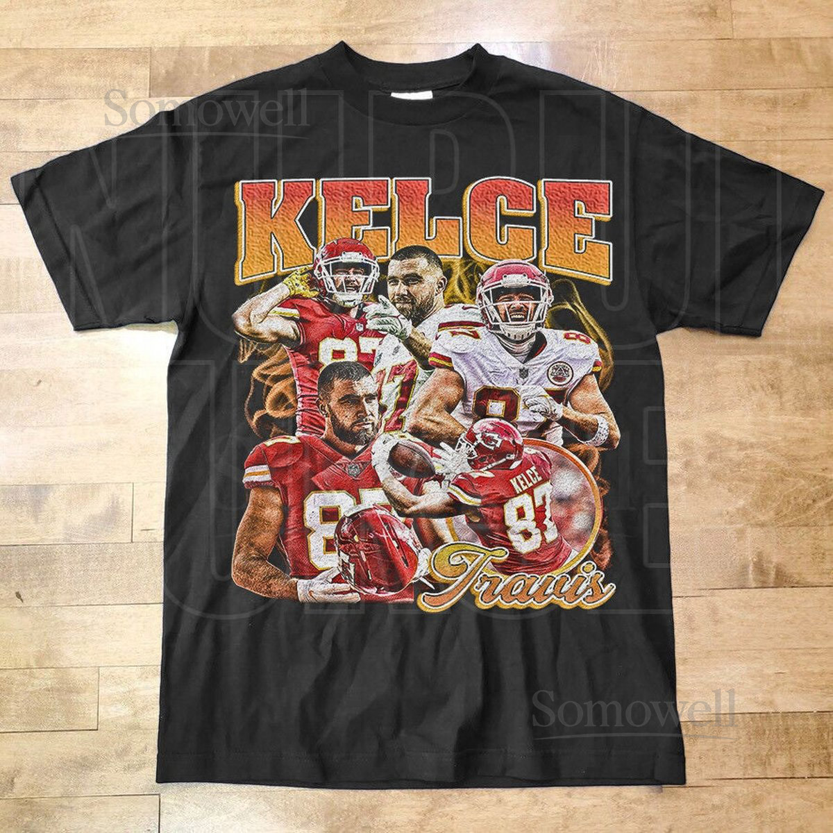 Vintage Travis Kelce shirt Football shirt Classic 90s Graphic Tee Unisex Vintage Bootleg Gift Retro_837