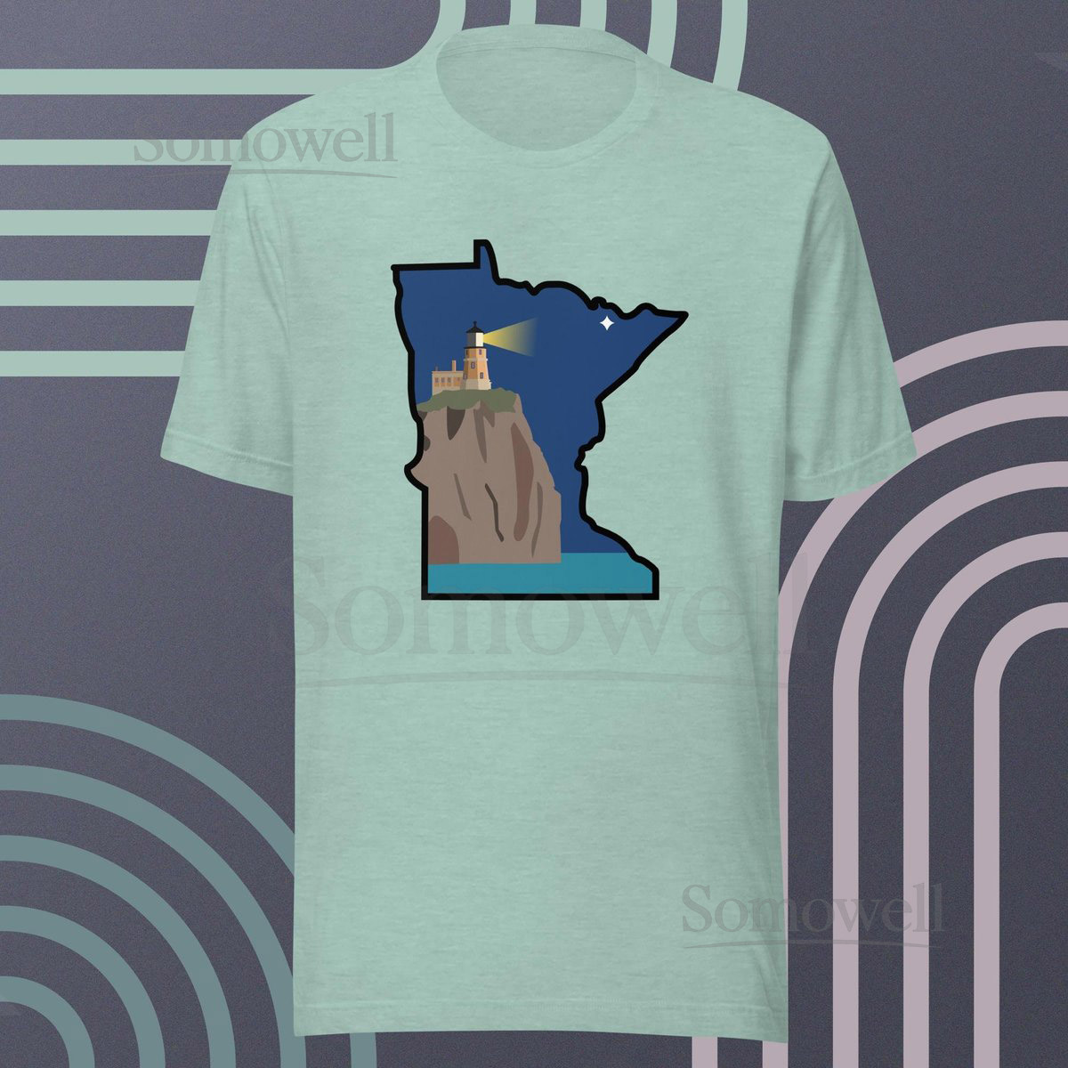 Minnesota Split Rock Lighthouse T-Shirt_633