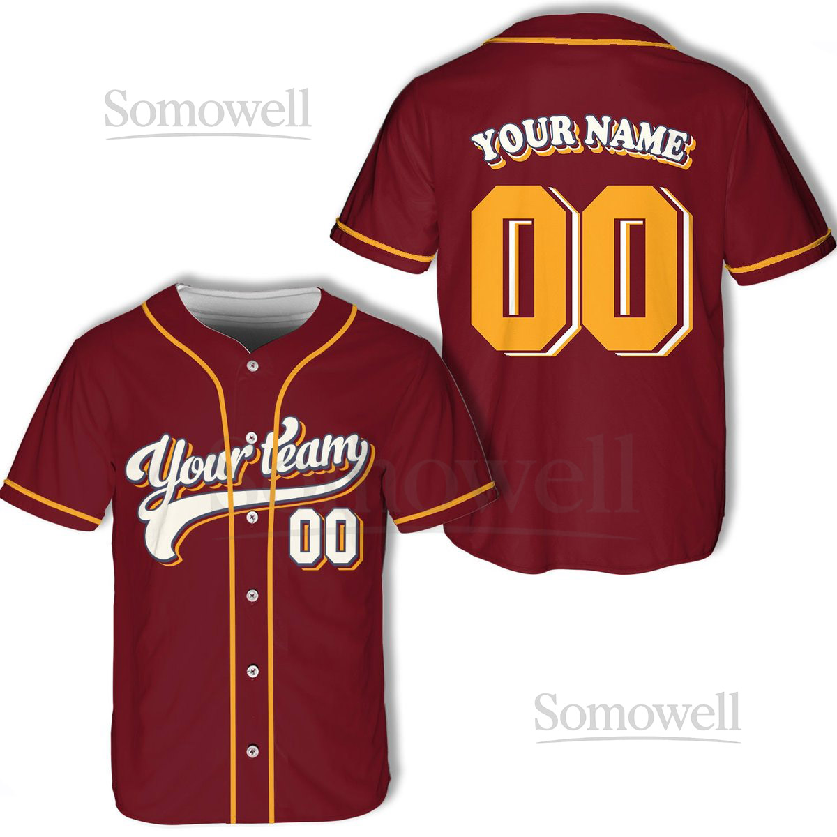 Personalized Team Name And Number Baseball Jersey Custom Baseball Jersey Shirt Baseball Jersey Uniform For Baseball Fans Baseball Lovers_429