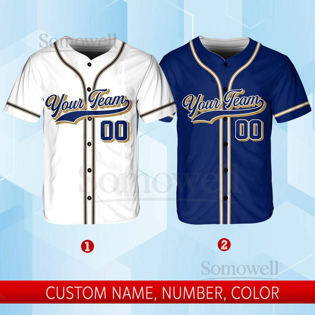 Personalized Team Name And Number Baseball Jersey Custom Baseball Jersey Shirt Baseball Jersey Uniform For Baseball Fans Lovers_571