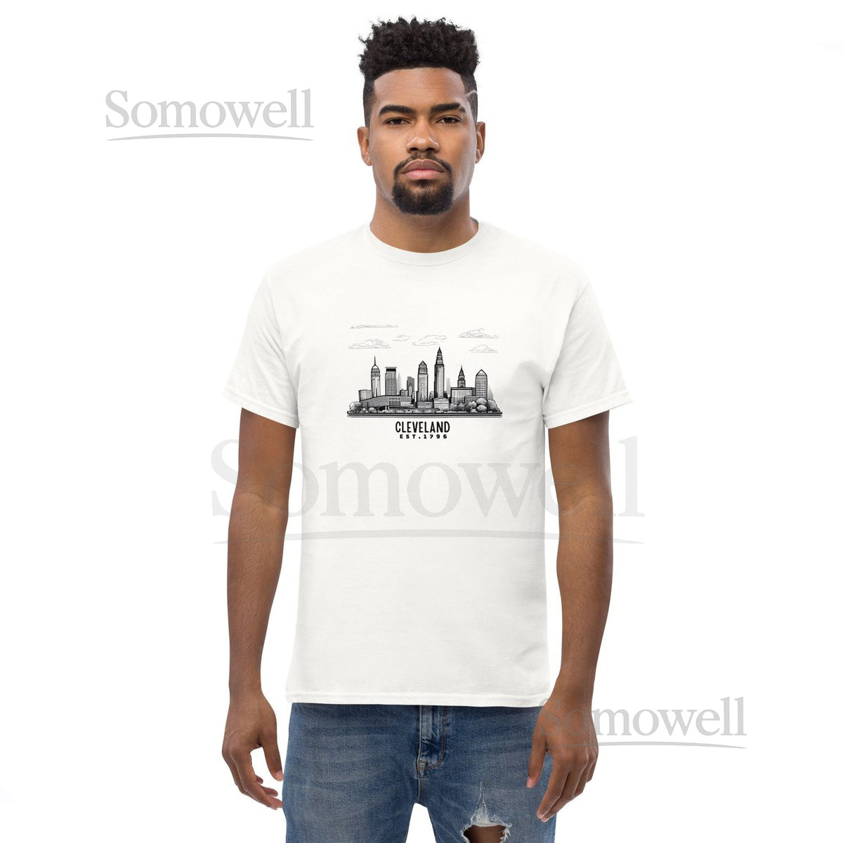 Men's Cleveland classic tee_623