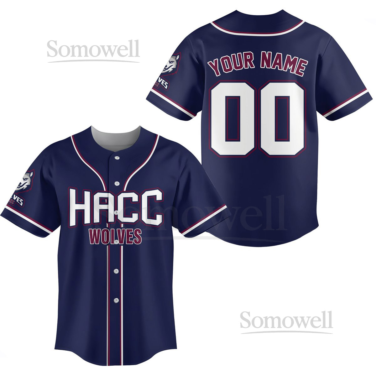 Personalized Team Name And Number Baseball Jersey Custom Baseball Jersey Shirt_584