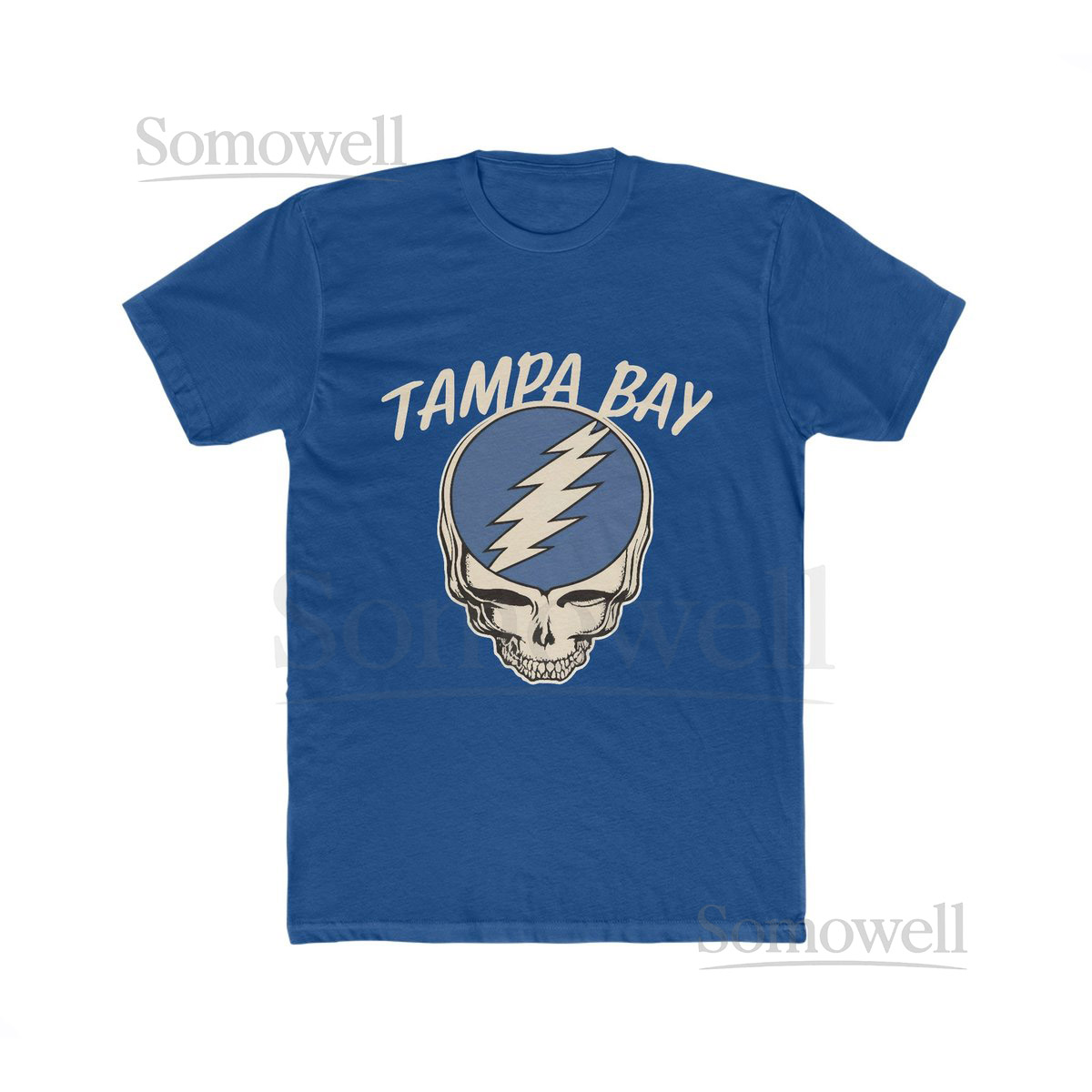 Tampa Bay Steal Your Face Lightning Will Men's Cotton Crew Tee_205