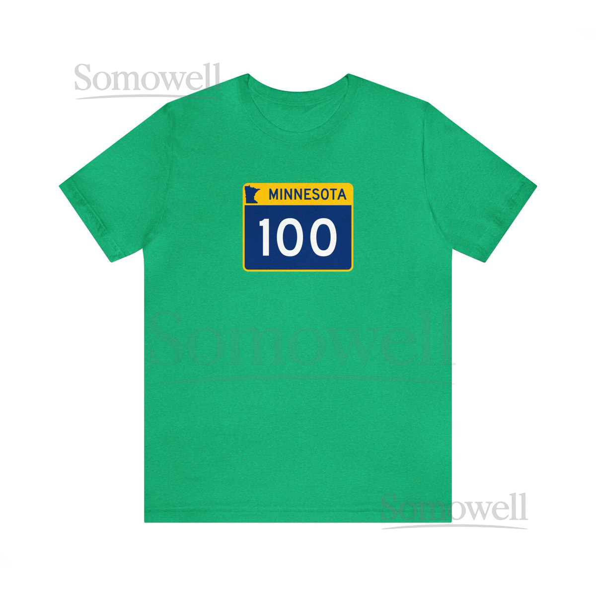Highway 100 Unisex Jersey Short Sleeve Tee - Multiple Colors_305
