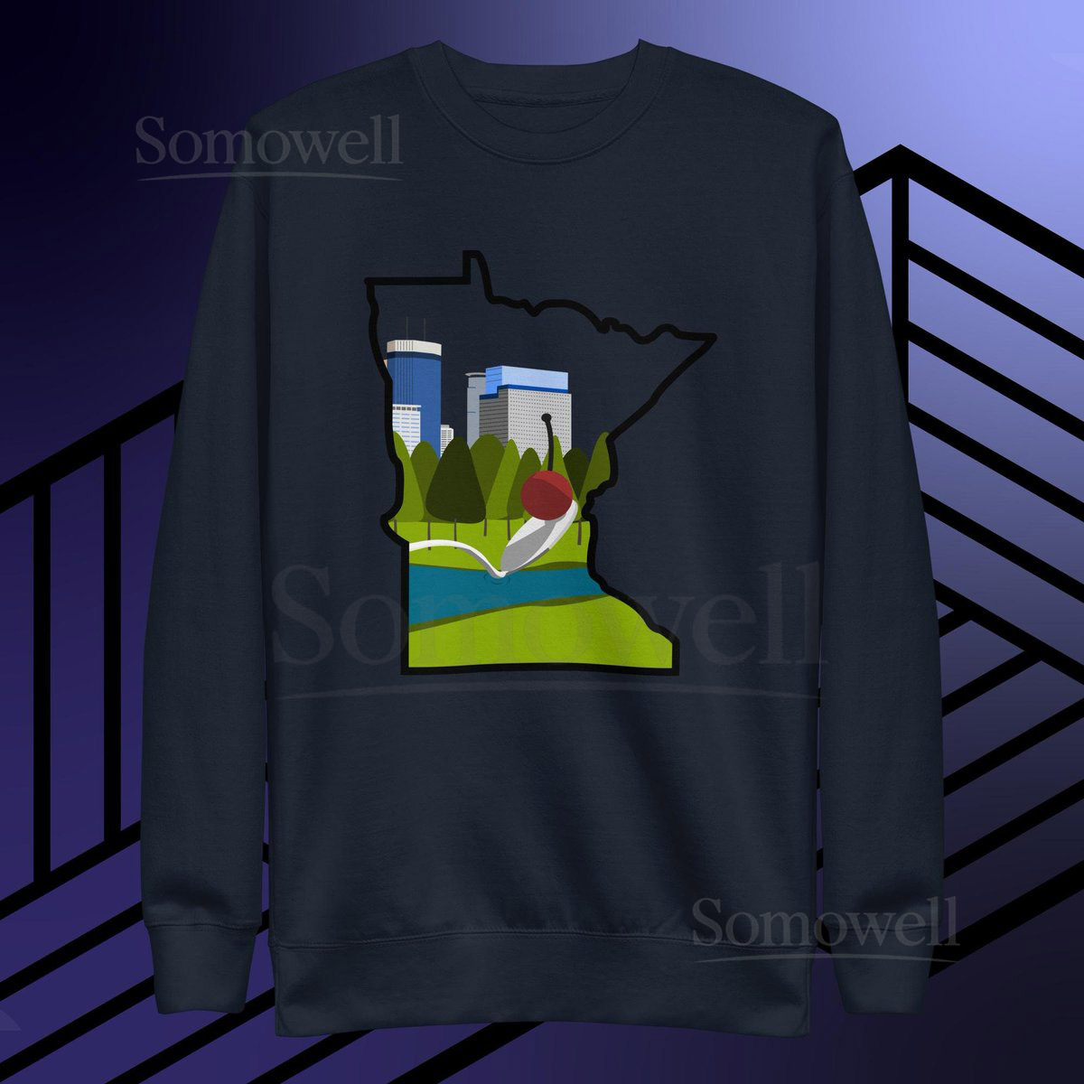 Minnesota Spoonbridge and Cherry T-Shirt_637