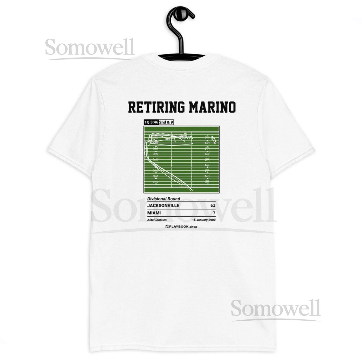 Greatest Jaguars Plays T-shirt Retiring Marin_182