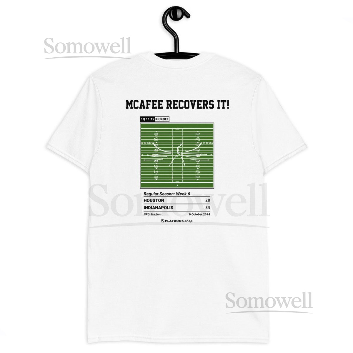 Greatest Colts Plays T-shirt McAfee recovers i_177