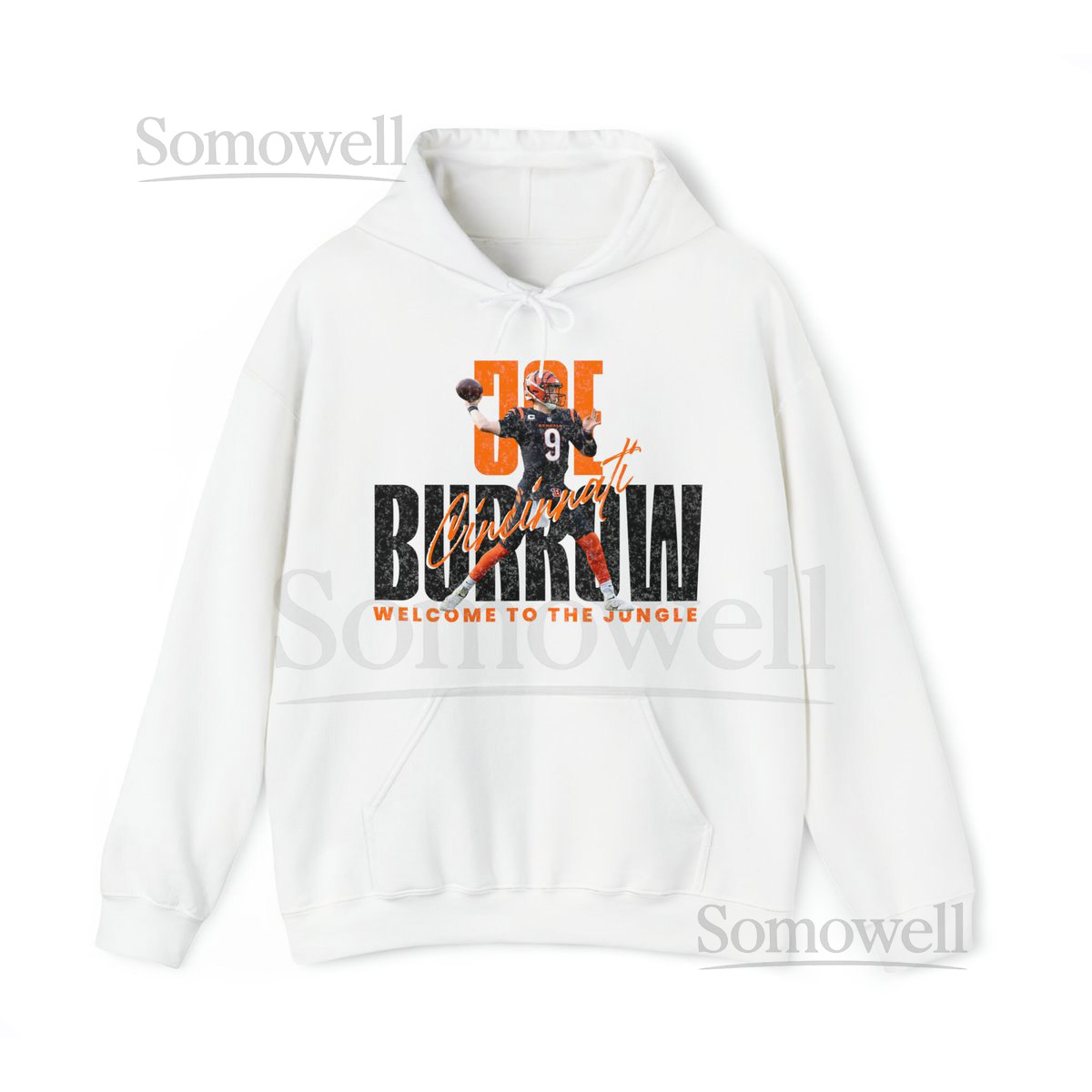 Joe Burrow Sweatshirt Burrow Hoodie Joe Burrow Shirt Cincinnati Football Sweatshirt Cincinnati Bengal Cincy Sweatshirt Bengal Hoodie_704