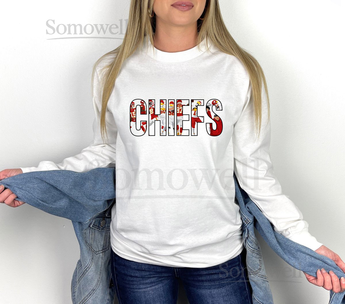 Kansas City Chiefs Shirt KC Chiefs Football Chiefs Long Sleeve T-Shirt_290