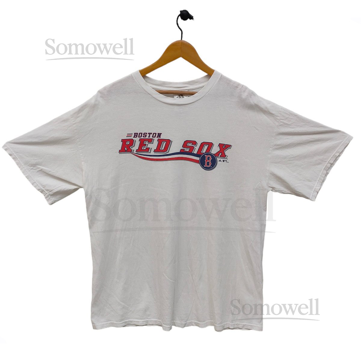 2004 World Series Championships Boston Red Sox Top Tee Large Vintage 00s MLB Graphic T-shirt White Size L_11