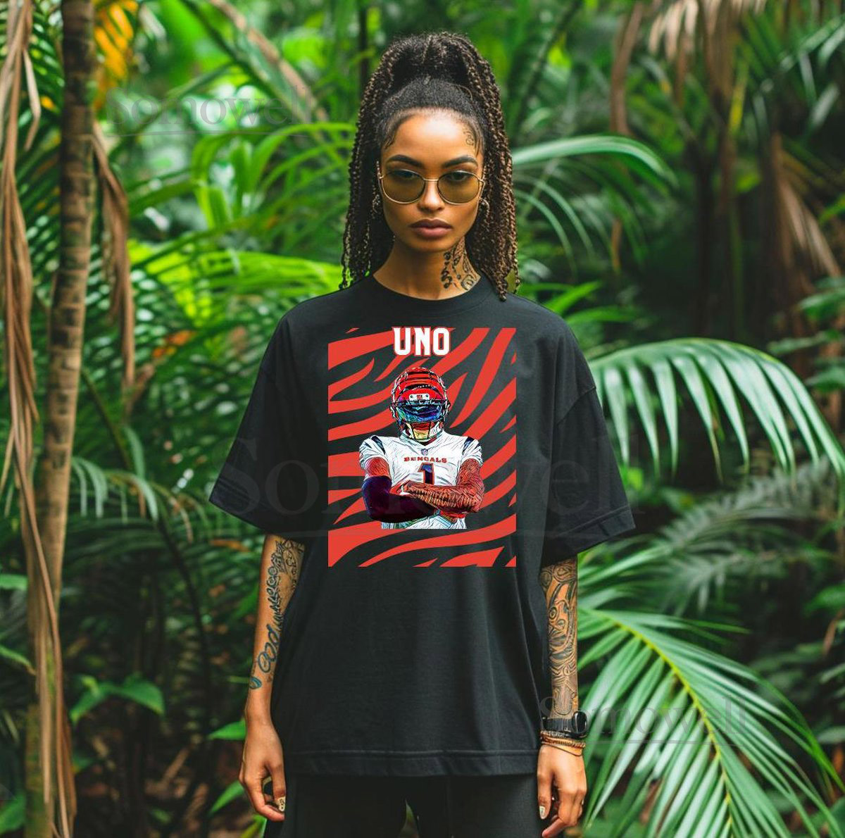 Ja'Marr Chase Shirt Uno Shirt Cincinnati Bengals Shirt Comfort Colors Vintage Tee Who Dey Shirt_684