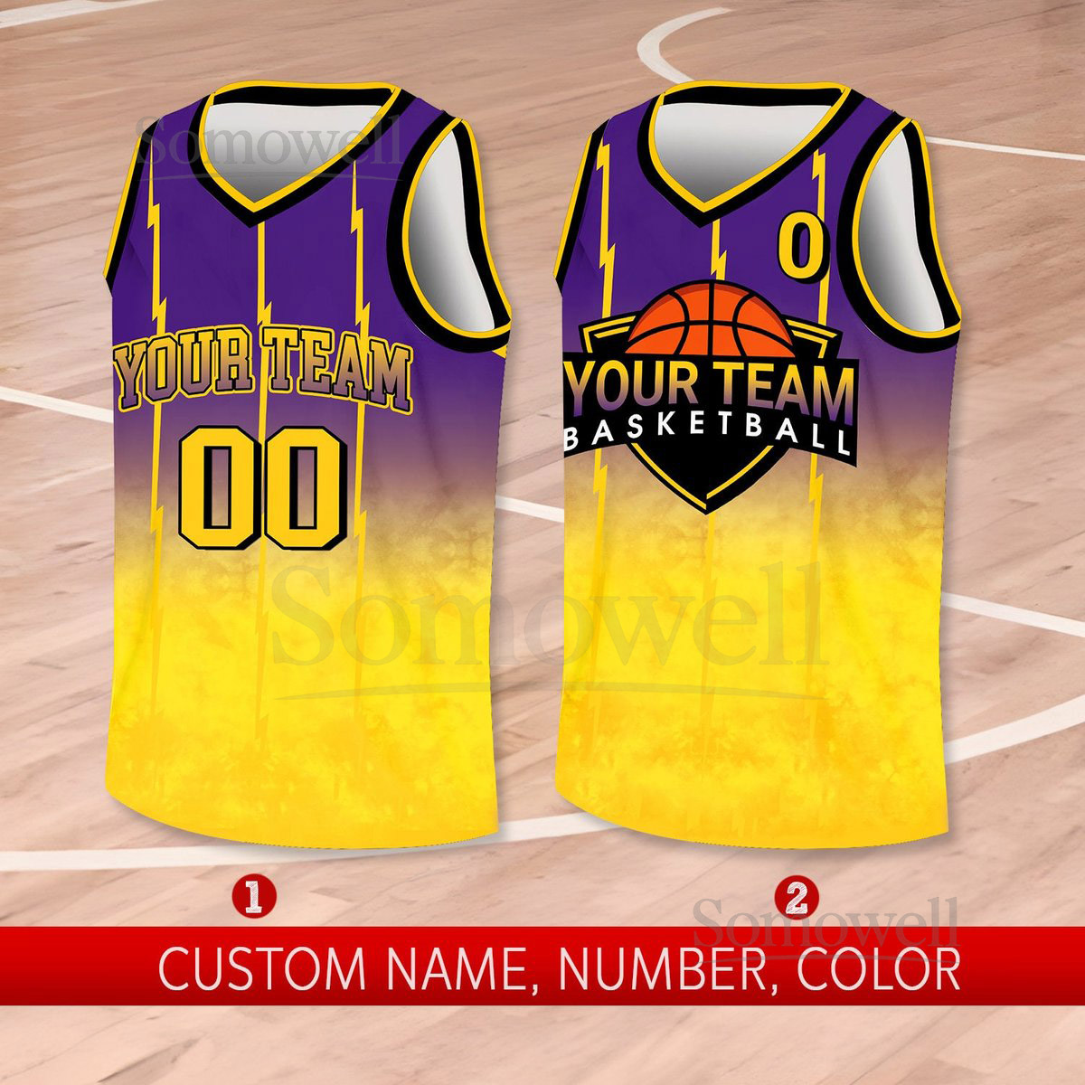 Custom Basketball Jersey Team Name Number Basketball Jersey Team Game Day Outfit Basketball Jersey for Basketball Fan Lovers Players_039