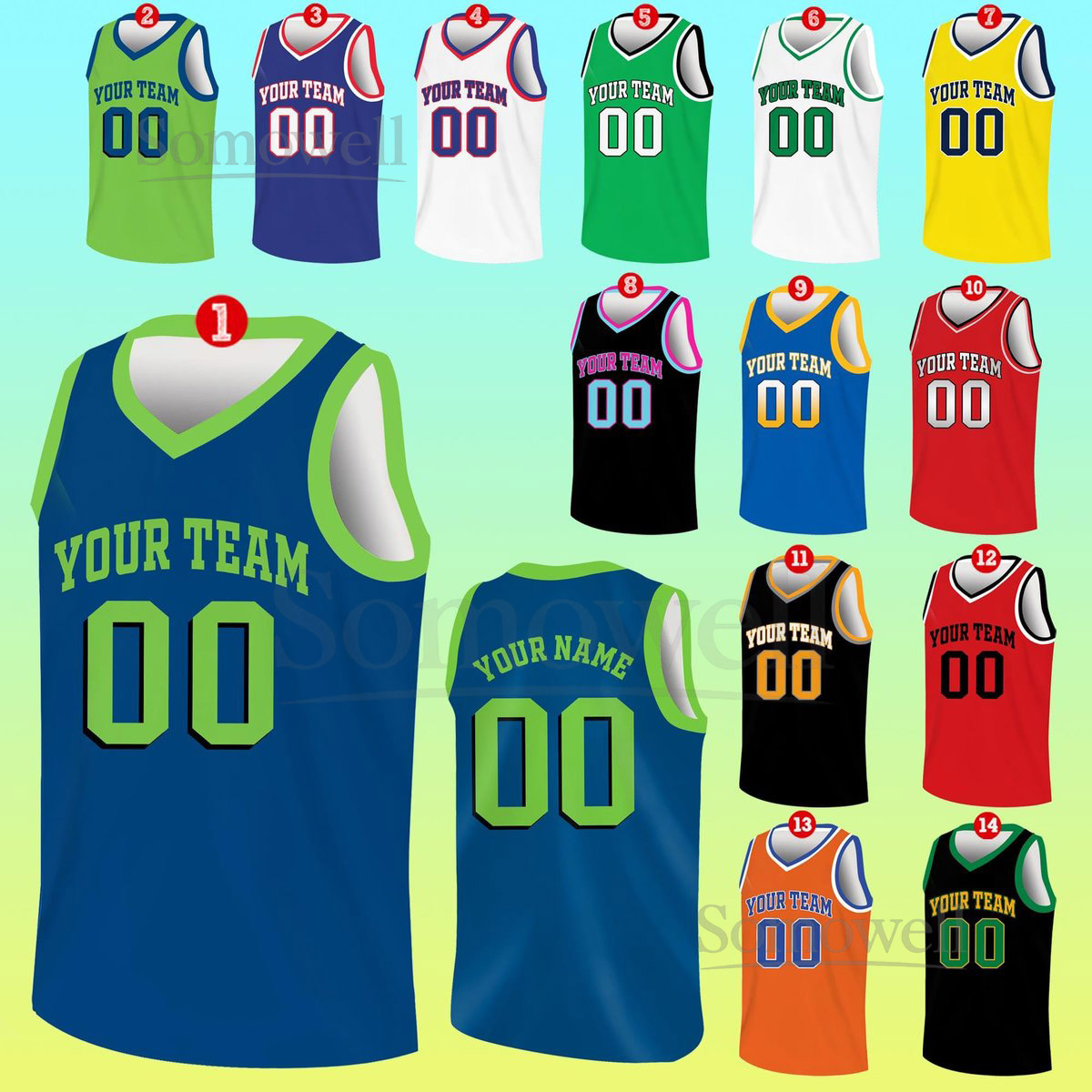 Custom Basketball Jersey Team Name Number Personalized Youth Kid Basketball Jersey Game Day Outfit Kids Birthday Jersey Toddler Jersey_113