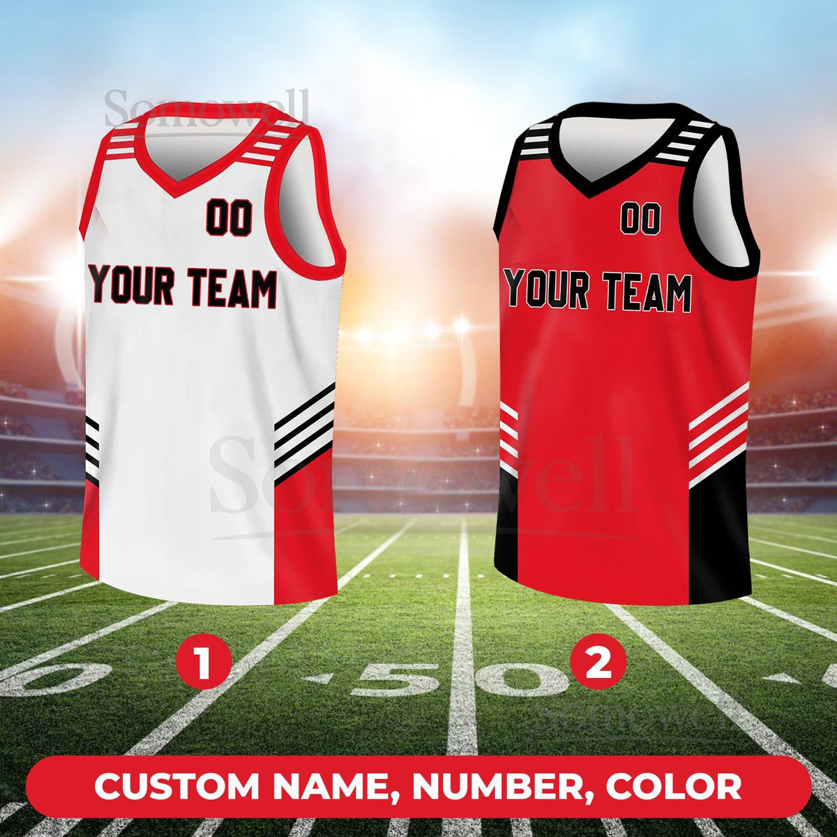 Custom Basketball Jersey Team Name Number Basketball Jersey Team Game Day Outfit Basketball Jersey for Basketball Fan Lovers Players_048