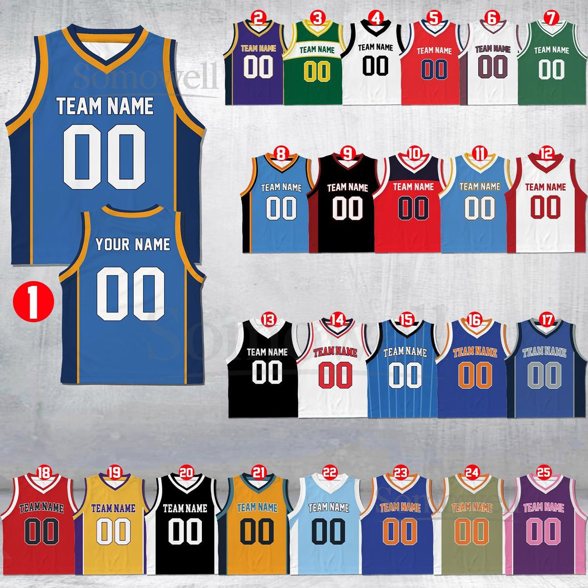 Custom Basketball Jersey Team Name Number Personalized Youth Kid Basketball Jersey Game Day Outfit Kids Birthday Jersey Toddler Jersey_124