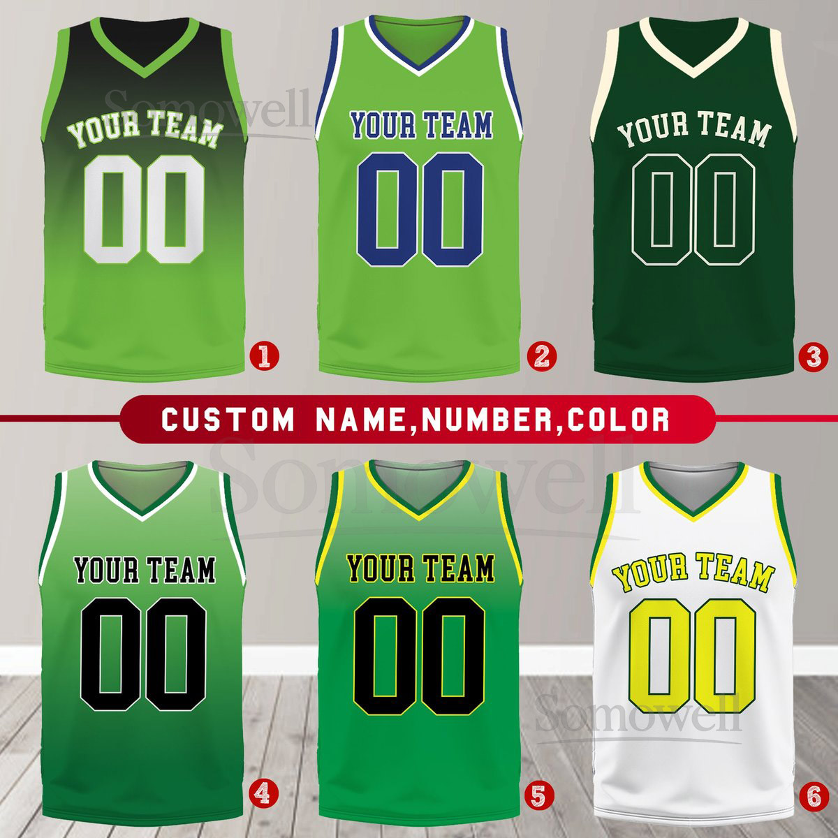 Custom Basketball Jersey Team Name Number Basketball Jersey Team Game Day Outfit Basketball Jersey for Basketball Fan Lovers Players_017