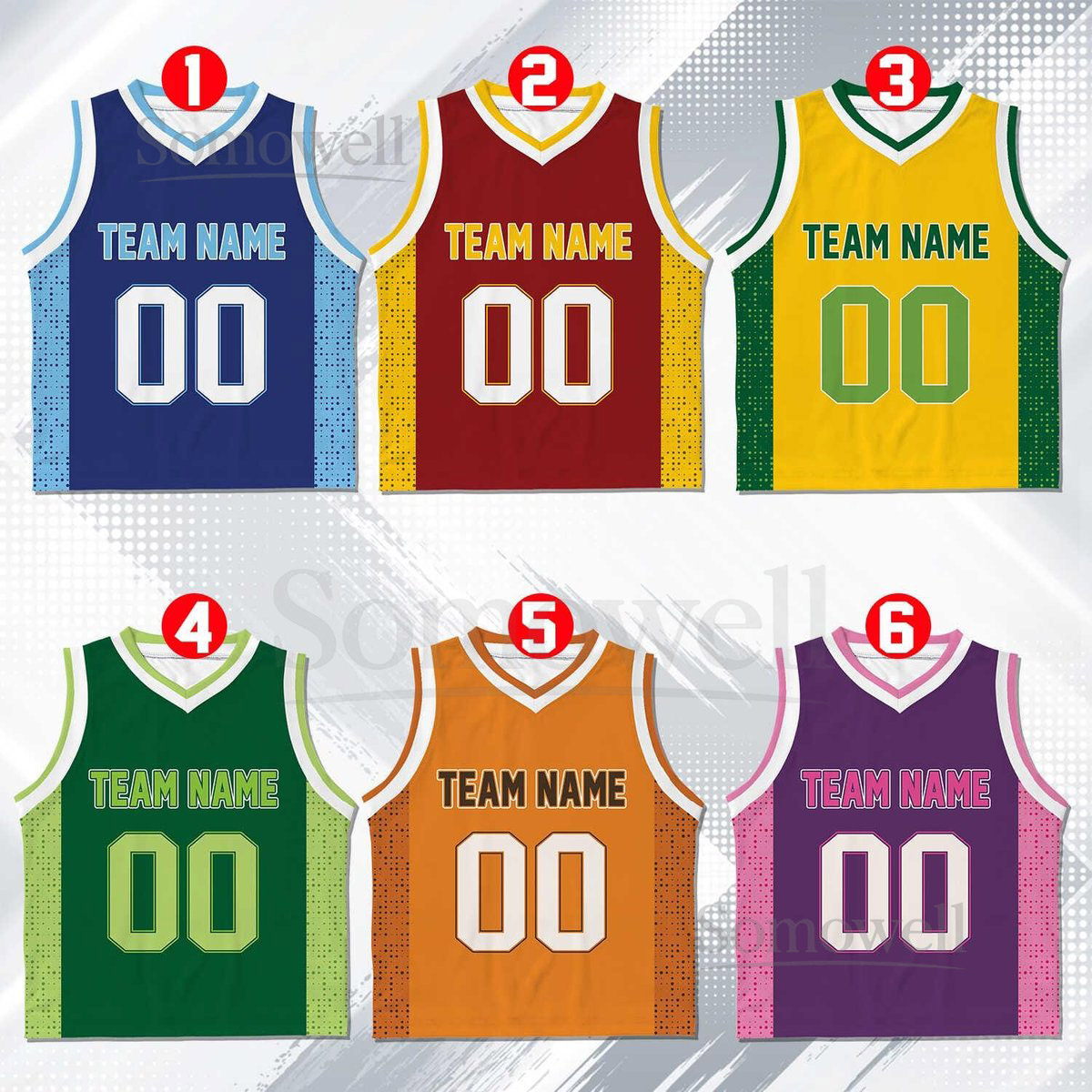 Custom Basketball Jersey Team Name Number Basketball Jersey Team Game Day Outfit Basketball Jersey for Basketball Fan Lovers Players_084