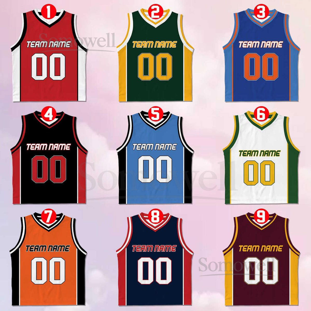 Custom Basketball Jersey Team Name Number Personalized Youth Kid Basketball Jersey Game Day Outfit Kids Birthday Jersey Toddler Jersey_120